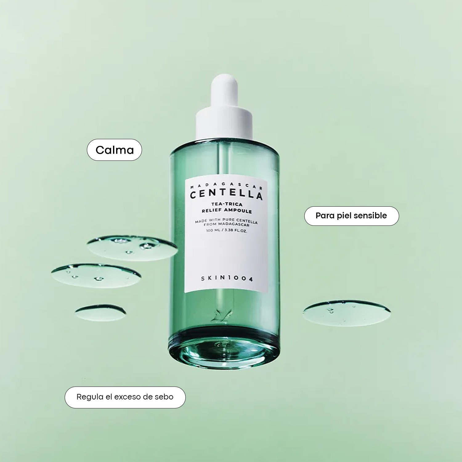 SKIN1004 MADAGASCAR CENTELLA TEA-TRICA RELIEF AMPOULE (SUERO FACIAL)